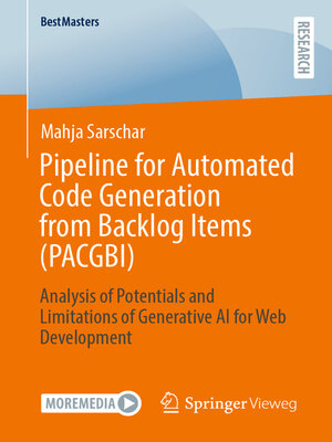 cover image of Pipeline for Automated Code Generation from Backlog Items (PACGBI)